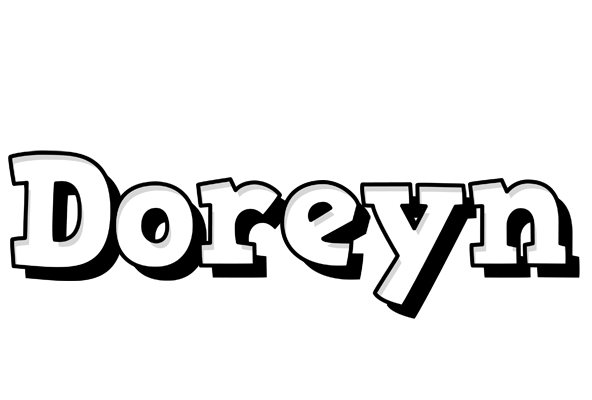 Doreyn snowing logo
