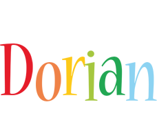 Dorian birthday logo