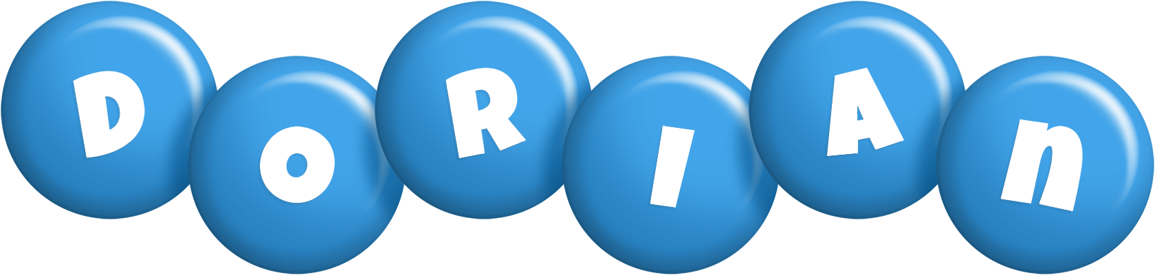 Dorian candy-blue logo