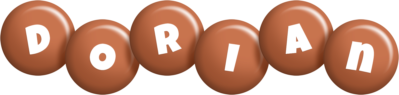 Dorian candy-brown logo