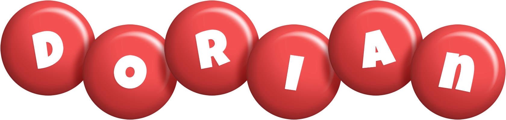 Dorian candy-red logo