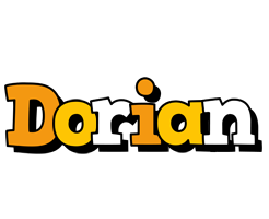 Dorian cartoon logo