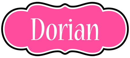 Dorian invitation logo