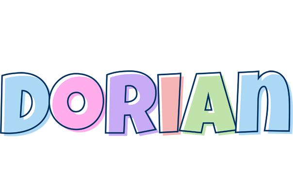 Dorian pastel logo