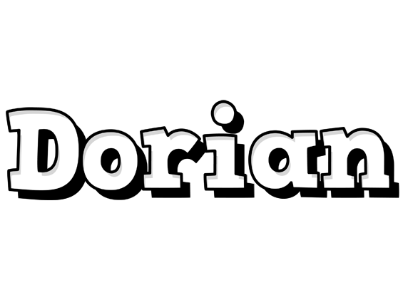 Dorian snowing logo