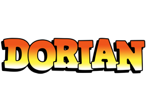 Dorian sunset logo