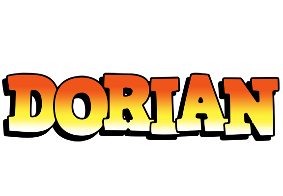 Dorian sunset logo