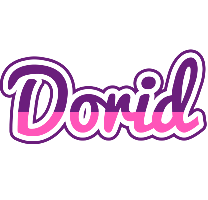 Dorid cheerful logo