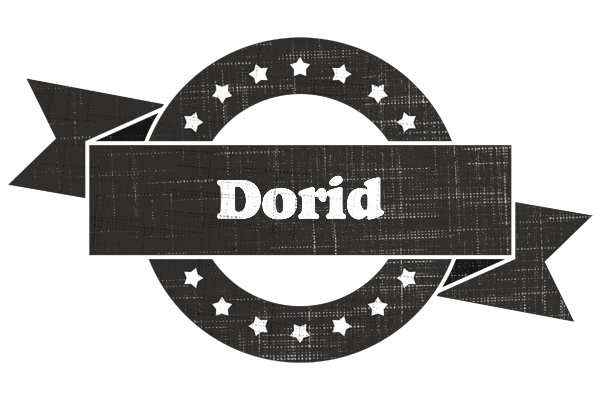 Dorid grunge logo