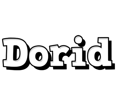Dorid snowing logo
