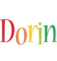 Dorin birthday logo