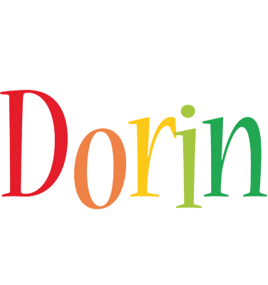 Dorin birthday logo