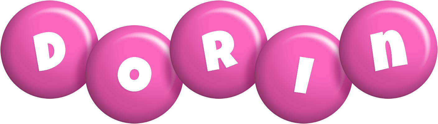 Dorin candy-pink logo