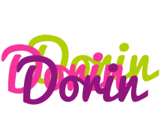 Dorin flowers logo