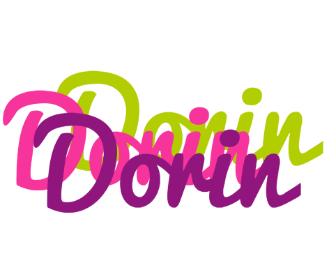 Dorin flowers logo