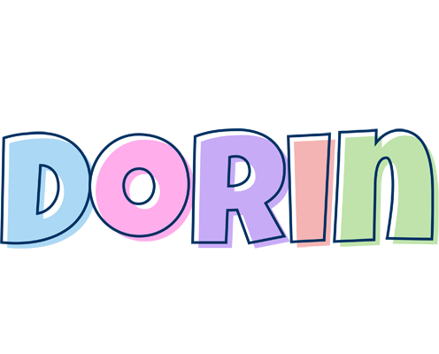 Dorin pastel logo