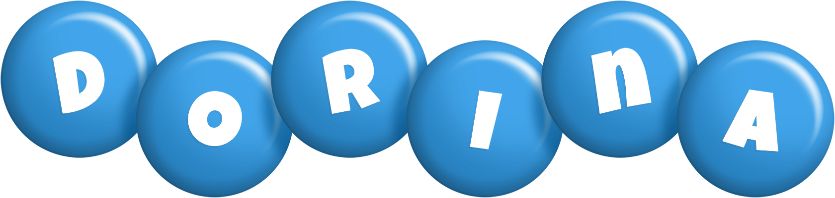 Dorina candy-blue logo