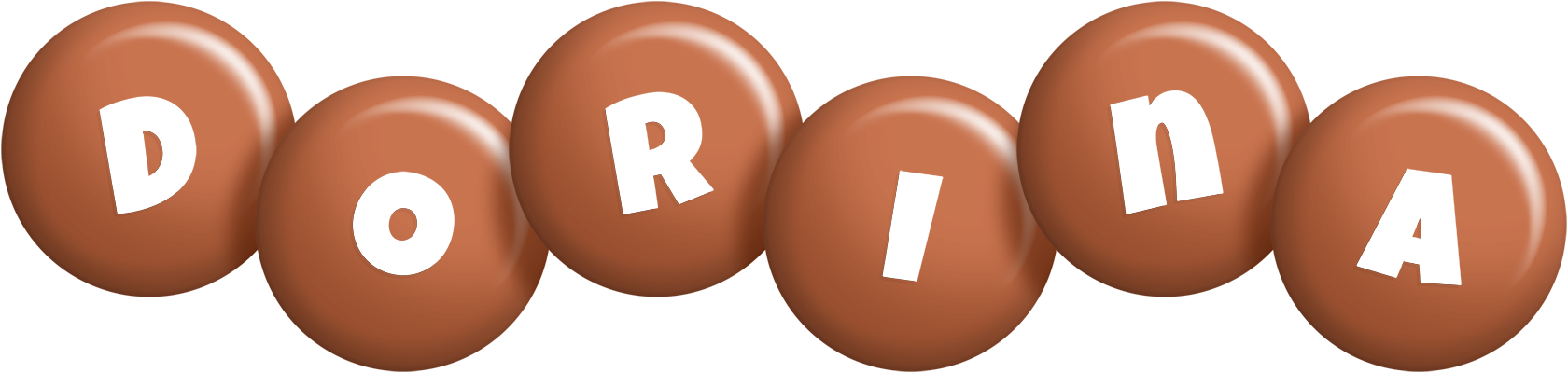 Dorina candy-brown logo