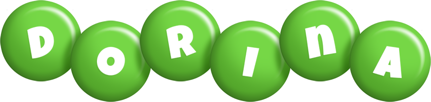 Dorina candy-green logo