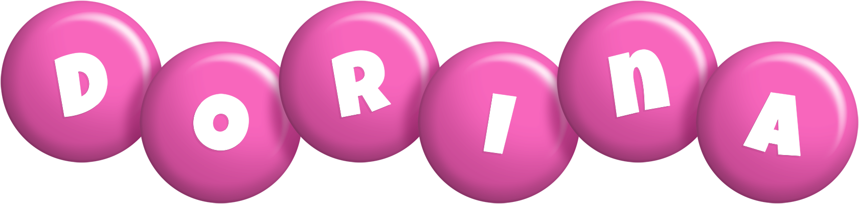 Dorina candy-pink logo