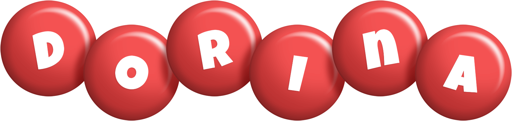 Dorina candy-red logo