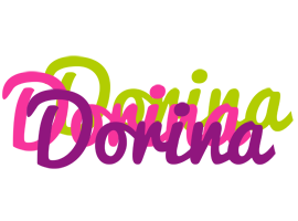 Dorina flowers logo