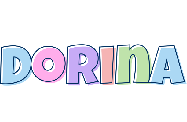 Dorina pastel logo