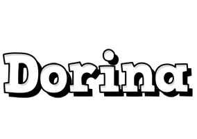 Dorina snowing logo