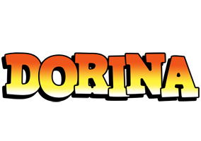 Dorina sunset logo