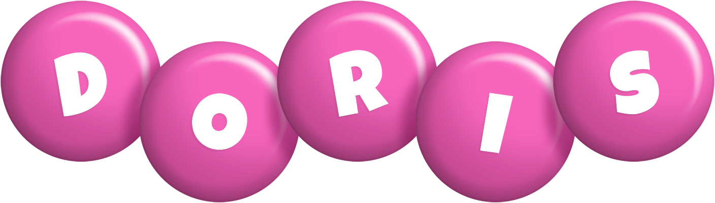 Doris candy-pink logo