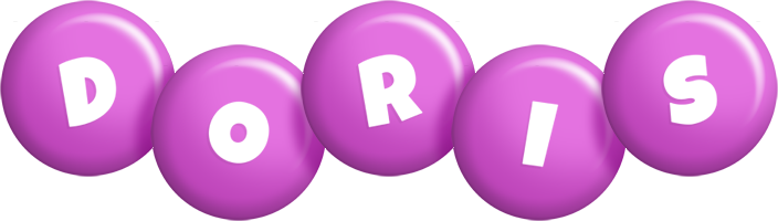 Doris candy-purple logo