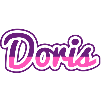 Doris cheerful logo