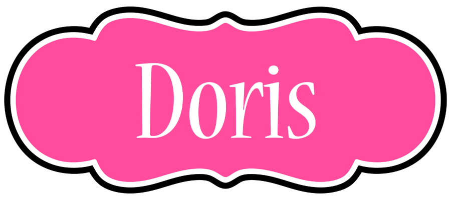 Doris invitation logo