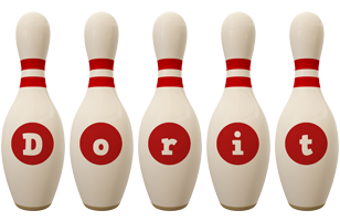 Dorit bowling-pin logo