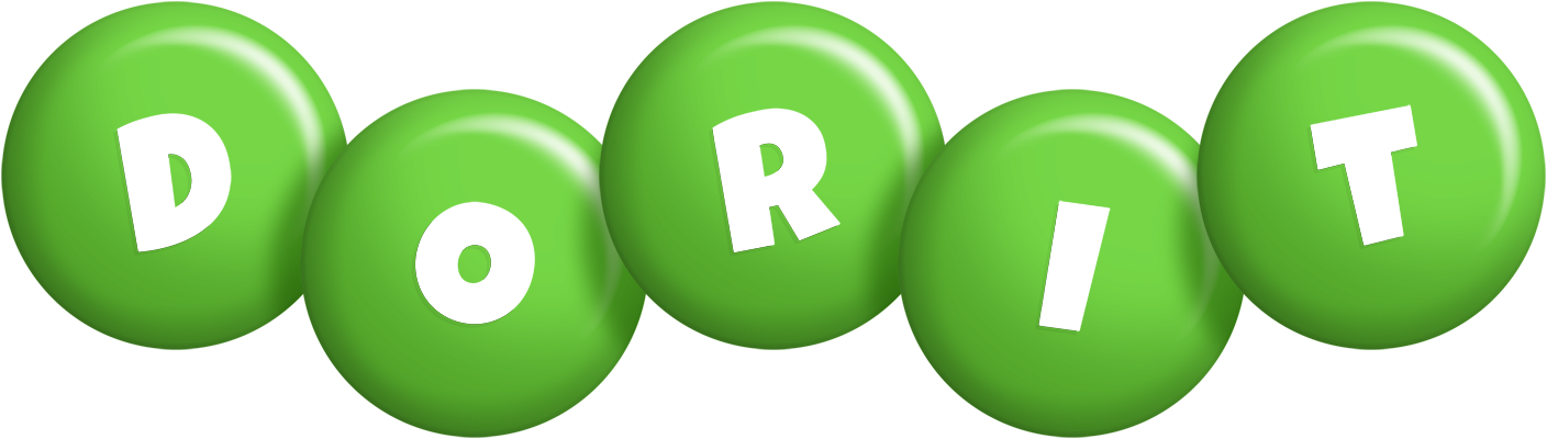 Dorit candy-green logo