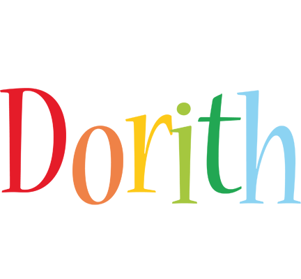 Dorith birthday logo