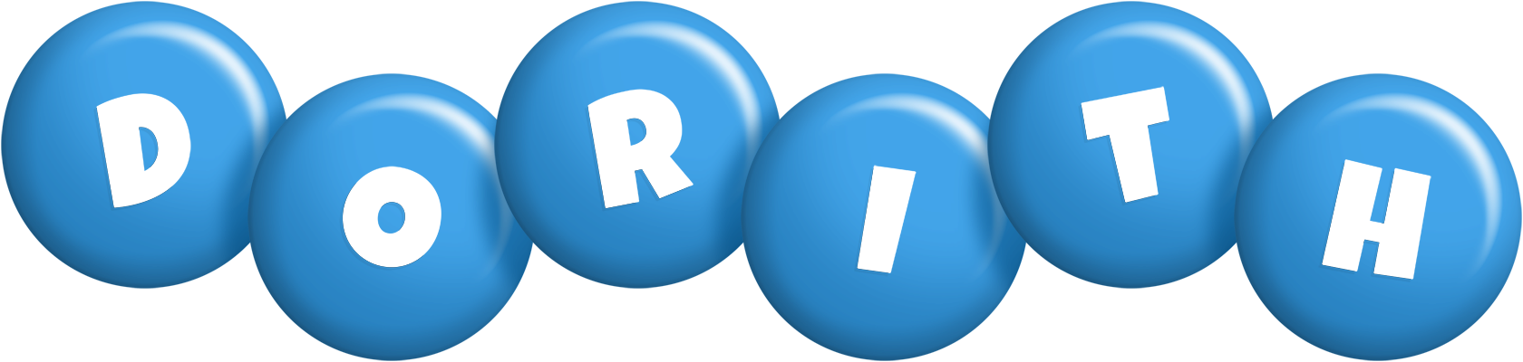 Dorith candy-blue logo