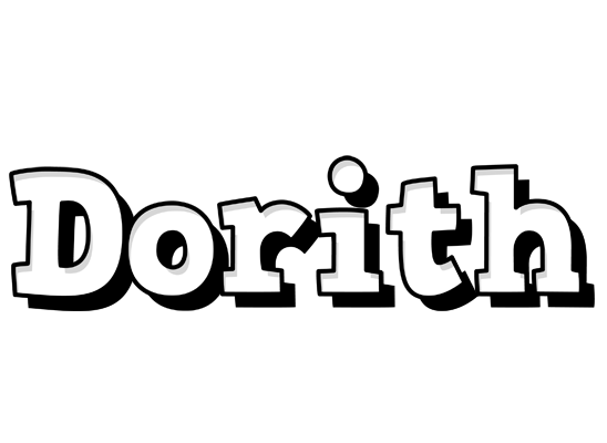 Dorith snowing logo
