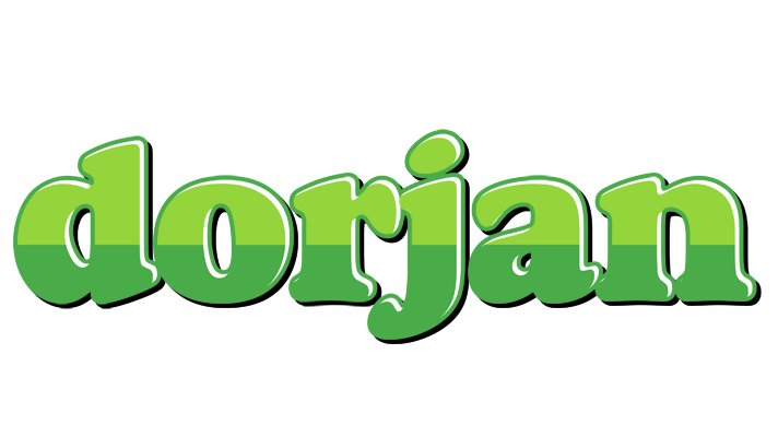 Dorjan apple logo