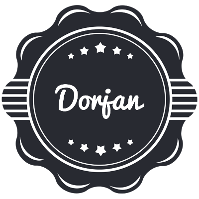 Dorjan badge logo