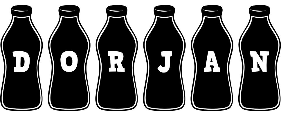 Dorjan bottle logo