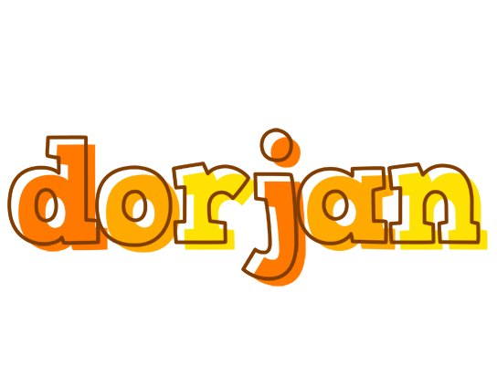 Dorjan desert logo