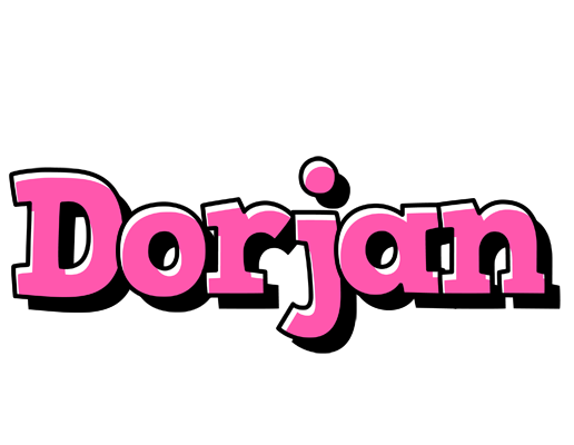 Dorjan girlish logo