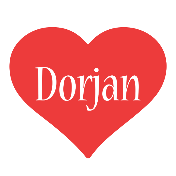 Dorjan love logo