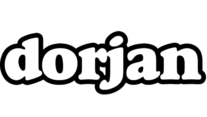 Dorjan panda logo