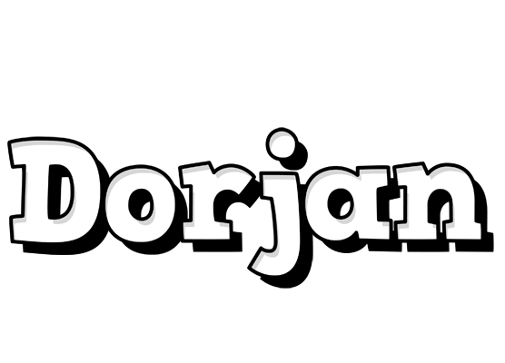Dorjan snowing logo