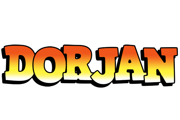 Dorjan sunset logo