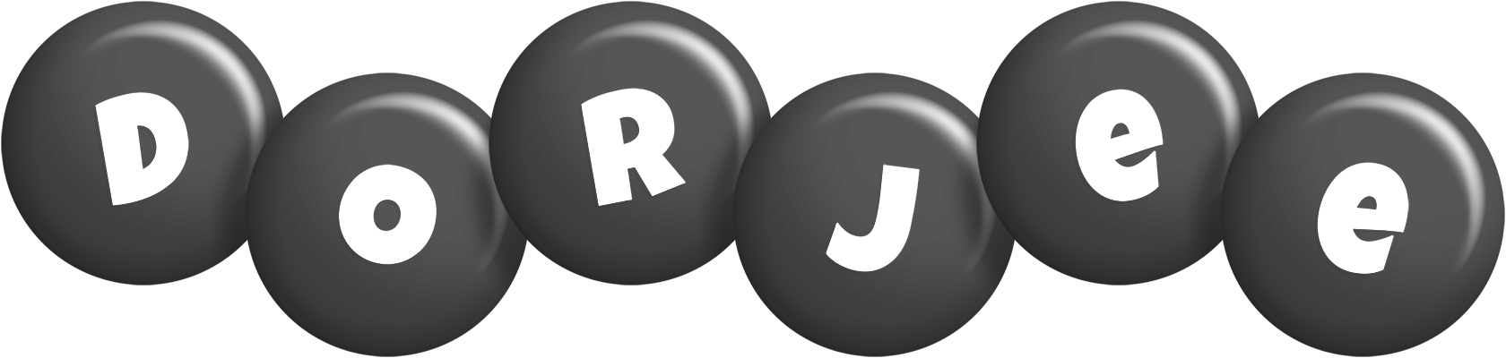 Dorjee candy-black logo