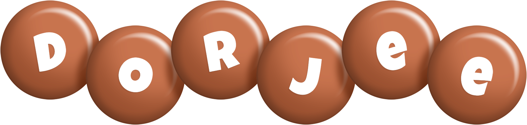 Dorjee candy-brown logo