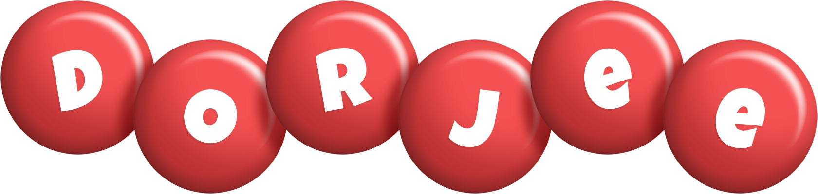 Dorjee candy-red logo